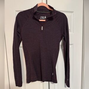 Smartwool Classic Thermal Merino Quarter-Zip Base Layer